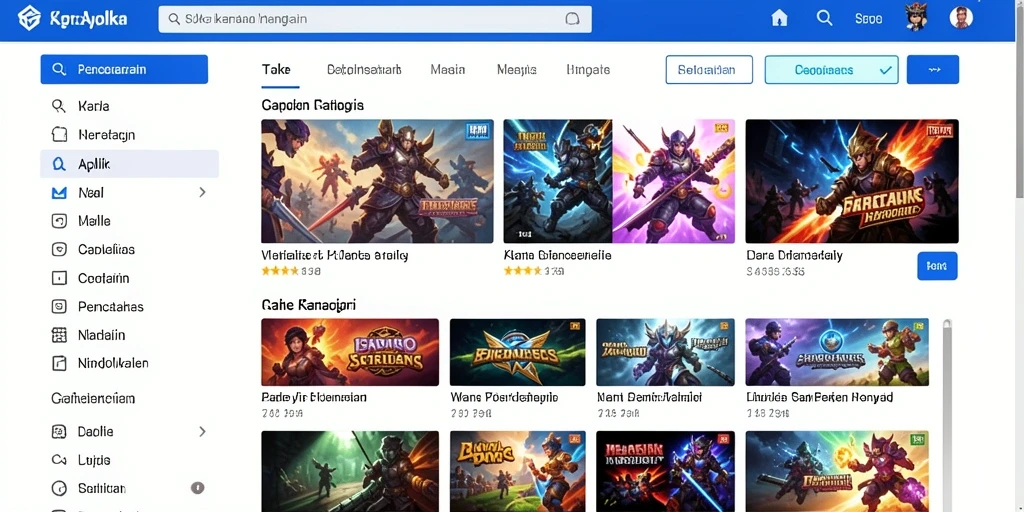 Screenshot yang menunjukkan komunitas aktif dalam game.