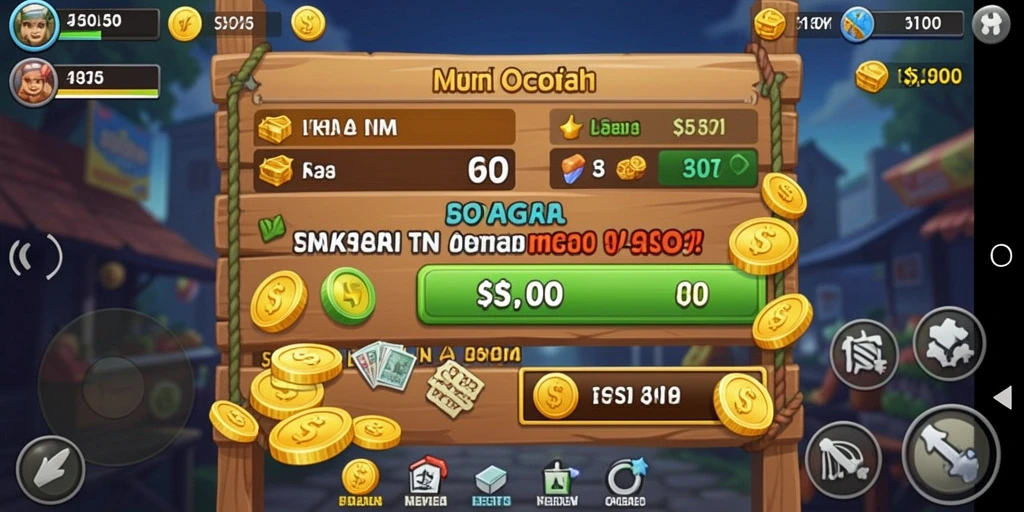Sistem hadiah yang menggiurkan bagi pemain.
