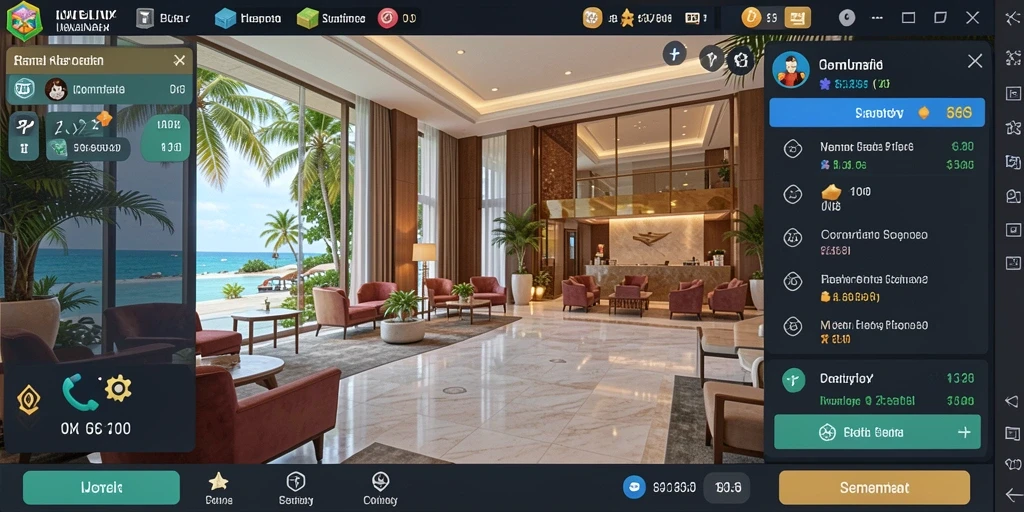 Pemandangan visual yang memukau dalam setiap putaran.