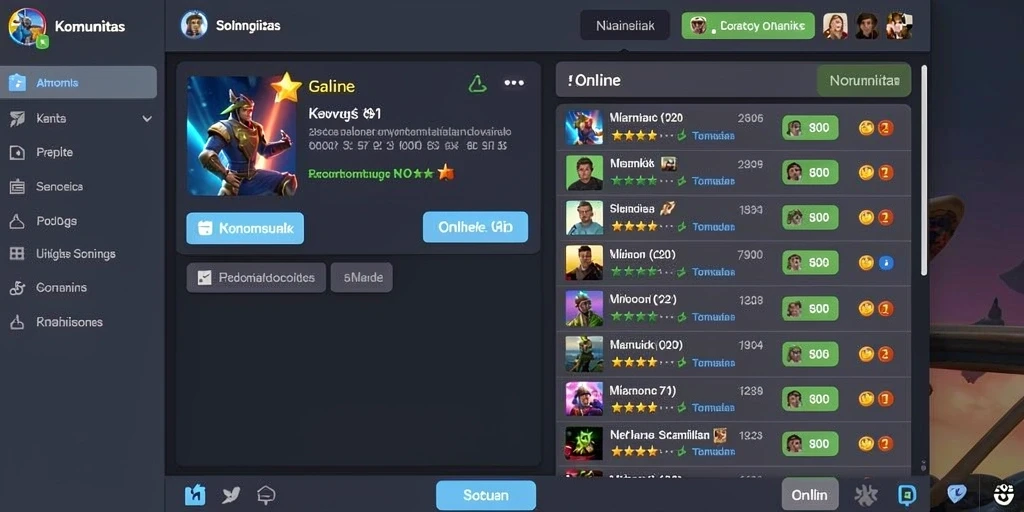 Screenshot pengalaman bermain di berbagai tema.