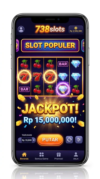 738slots — menu pengaturan